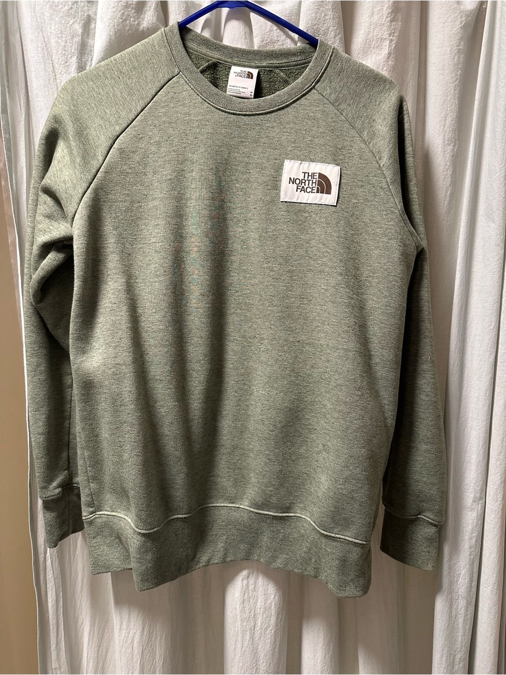 The North Face Women’s Crewneck Sweatshirt - Sage Green M
